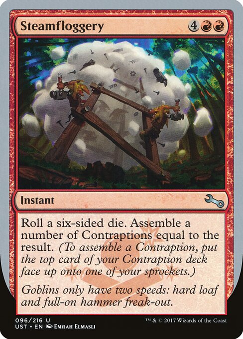 Steamfloggery - Unstable Magic card