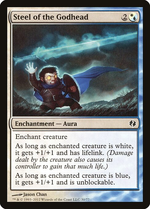 Steel of the Godhead - Duel Decks: Venser vs. Koth Magic card