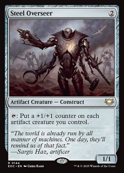 Steel Overseer - Edge of Eternities Commander Magic card