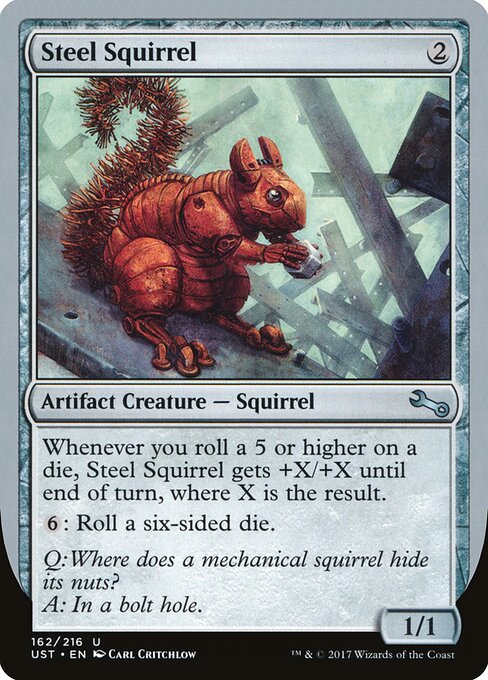 Steel Squirrel - Unstable Magic card