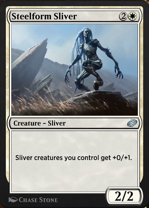 Стальная Щепка (Steelform Sliver) - Magic 2014 (#38) - Illustrated by Chase Stone - Magic: The Gathering Card