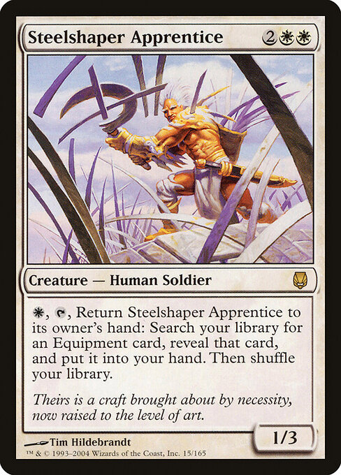 Steelshaper Apprentice - Darksteel Magic card