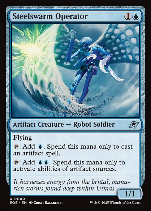Steelswarm Operator - Edge of Eternities Magic card