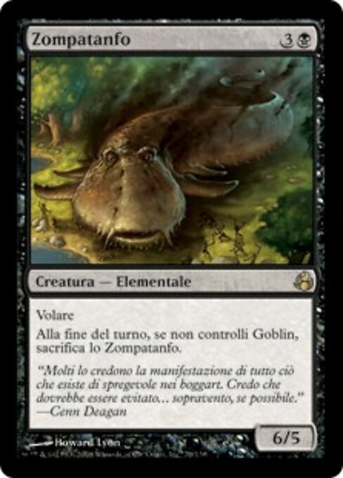 Zompatanfo (Stenchskipper) - Morningtide (#79) - Illustrated by Howard Lyon - Magic: The Gathering Card