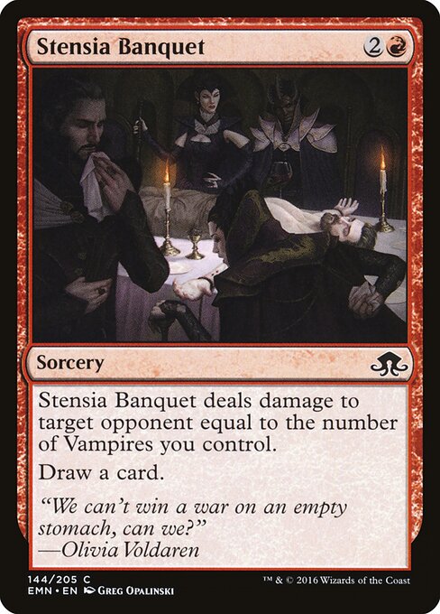 Stensia Banquet - Eldritch Moon Magic card