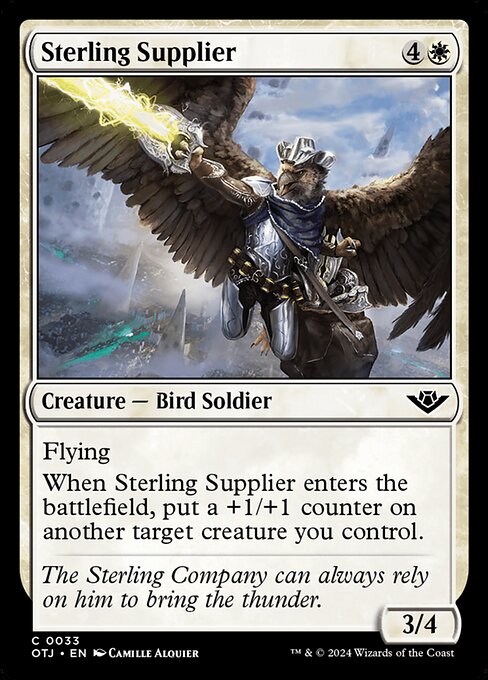Sterling Supplier - Outlaws of Thunder Junction Magic card