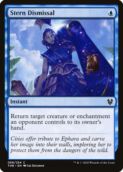 Stern Dismissal - Theros Beyond Death Magic card