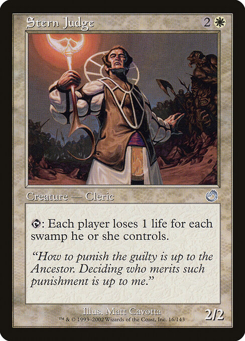 Stern Judge - Torment Magic card
