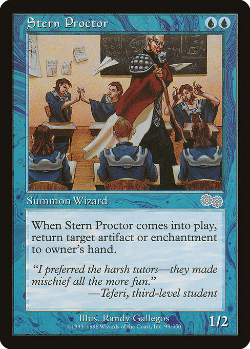 Stern Proctor - Urza's Saga Magic card