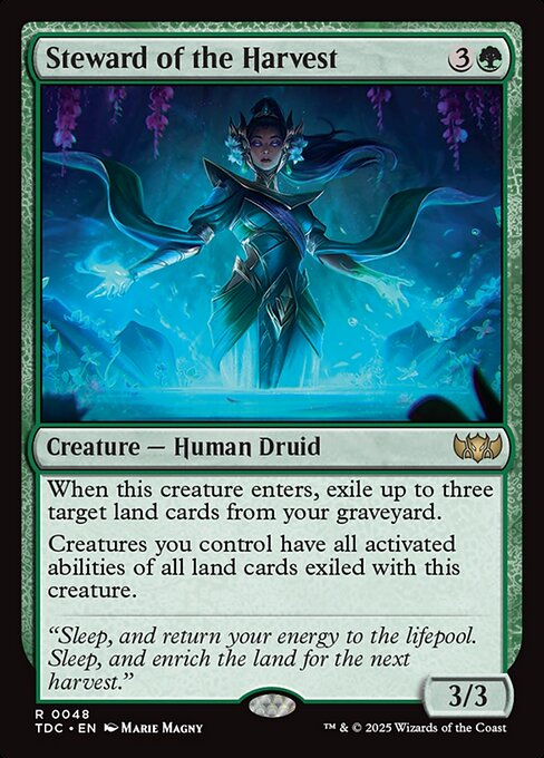 Steward of the Harvest - Tarkir: Dragonstorm Commander Magic card