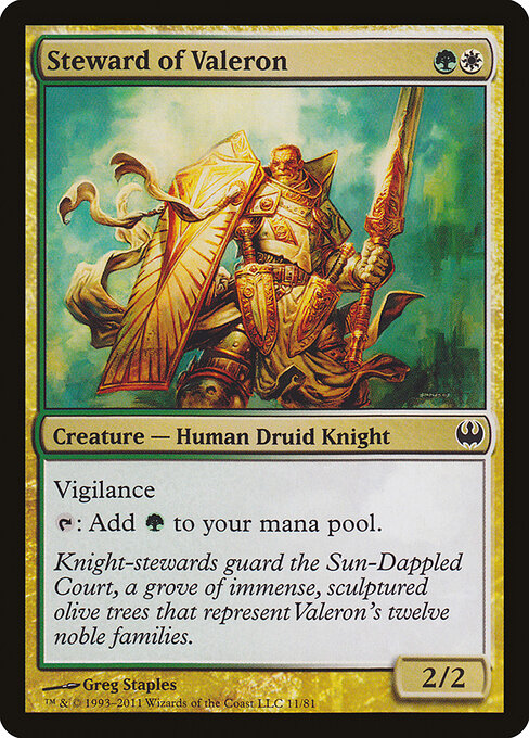 Steward of Valeron - Duel Decks: Knights vs. Dragons Magic card