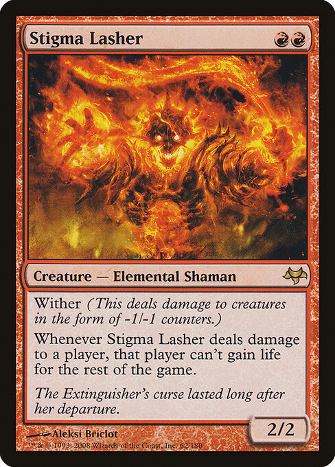 Stigma Lasher - Eventide Magic card