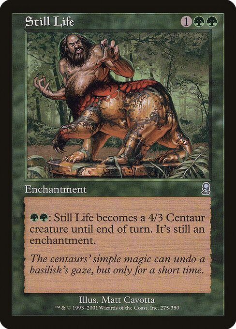 Still Life - Odyssey Magic card