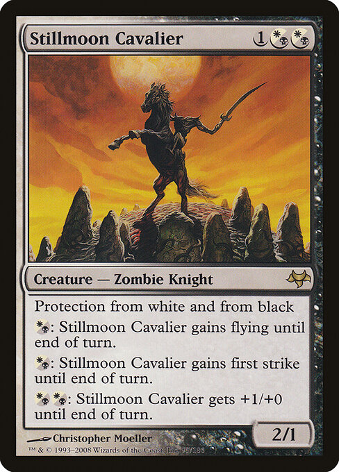 Stillmoon Cavalier - Eventide Magic card