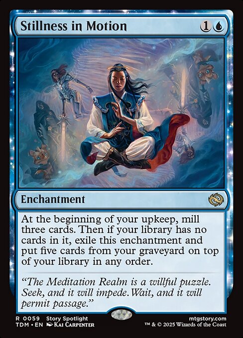 Stillness in Motion - Tarkir: Dragonstorm Magic card