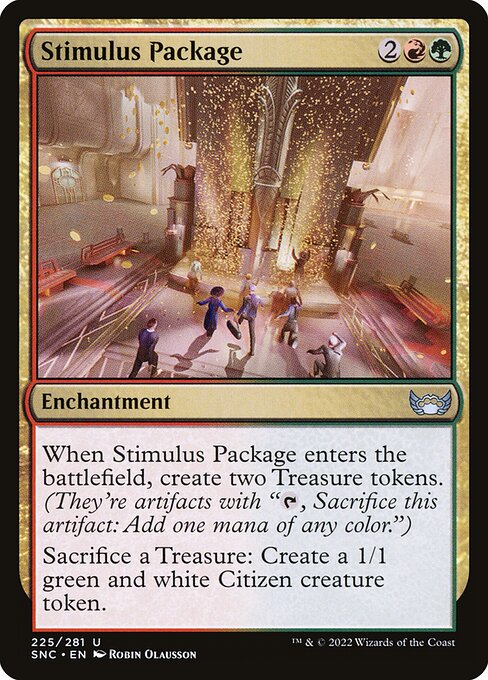 Stimulus Package - Streets of New Capenna Magic card