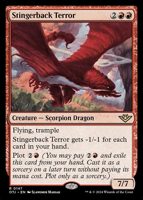 Stingerback Terror - Outlaws of Thunder Junction Magic card