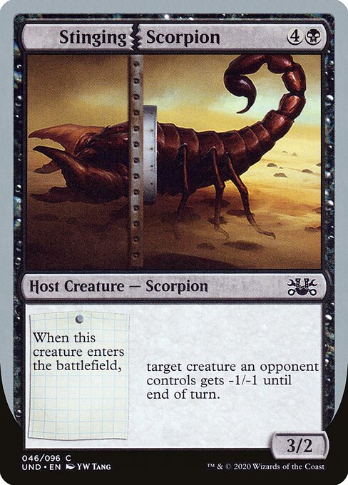 Stinging Scorpion - Unsanctioned Magic card