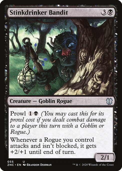 Stinkdrinker Bandit - Zendikar Rising Commander Magic card
