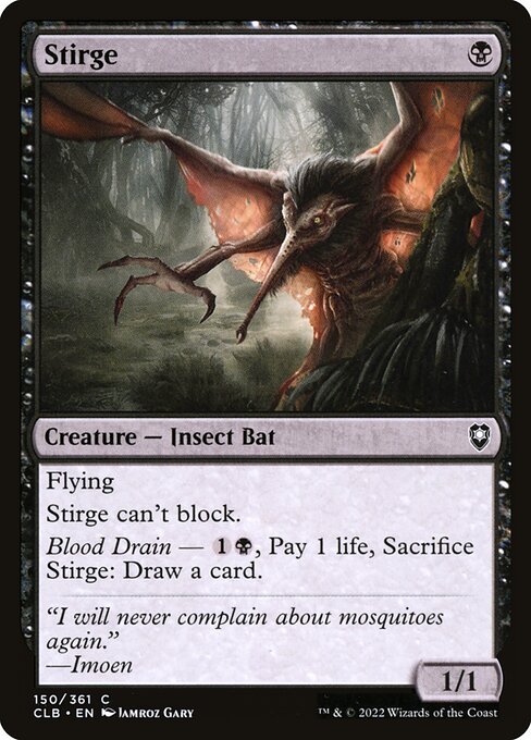Stirge - Commander Legends: Battle for Baldur's Gate Magic card