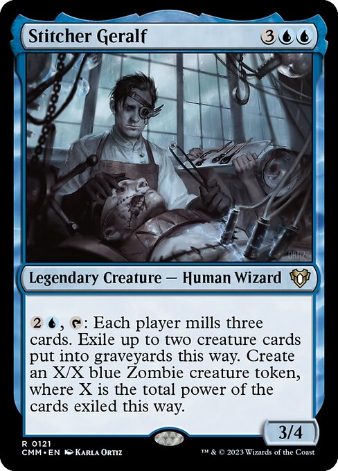 Stitcher Geralf - Commander Masters Magic card