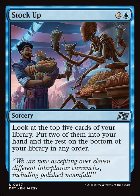 Stock Up - Aetherdrift Magic card