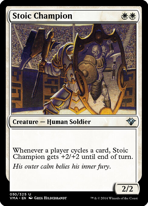 Stoic Champion - Vintage Masters Magic card
