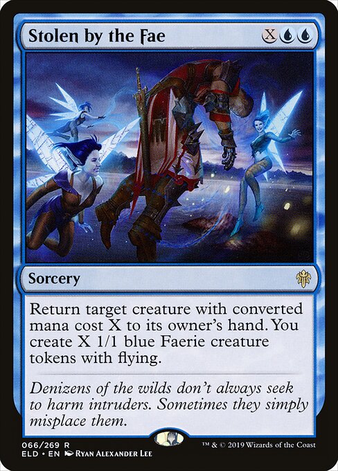 Stolen by the Fae - Throne of Eldraine Magic card