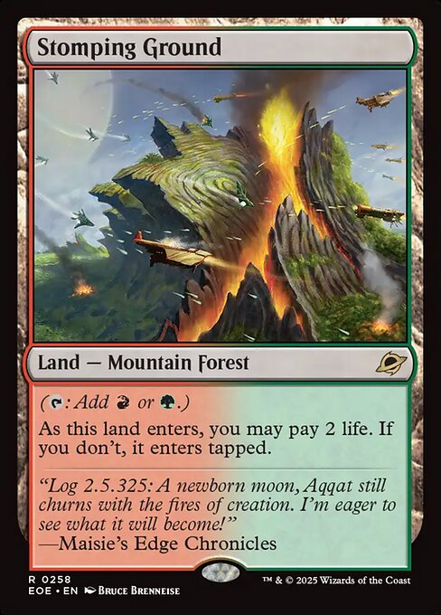Stomping Ground - Edge of Eternities Magic card