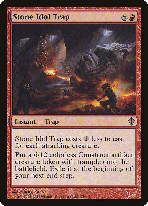Stone Idol Trap - Worldwake Magic card