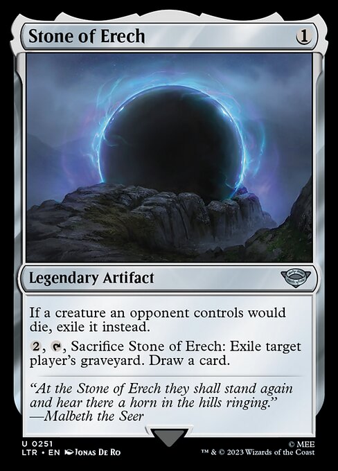 Stone of Erech - The Lord of the Rings: Tales of Middle-earth Magic card