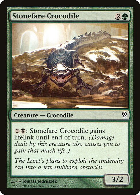 Stonefare Crocodile - Duel Decks: Jace vs. Vraska Magic card