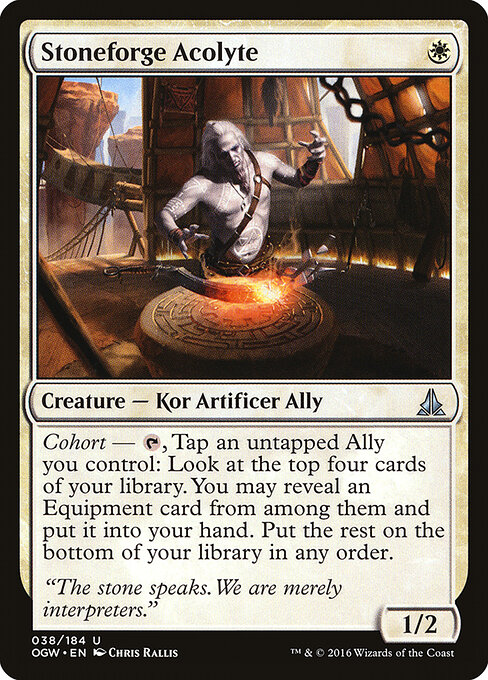 Stoneforge Acolyte - Oath of the Gatewatch Magic card