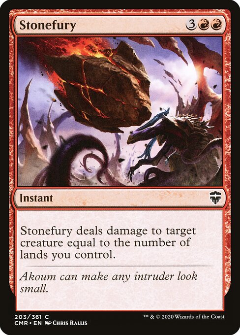 Stonefury - Commander Legends Magic card
