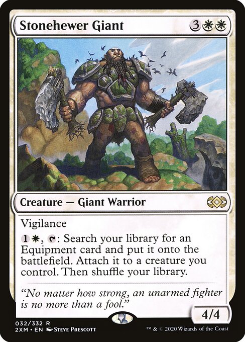 Stonehewer Giant - Double Masters Magic card