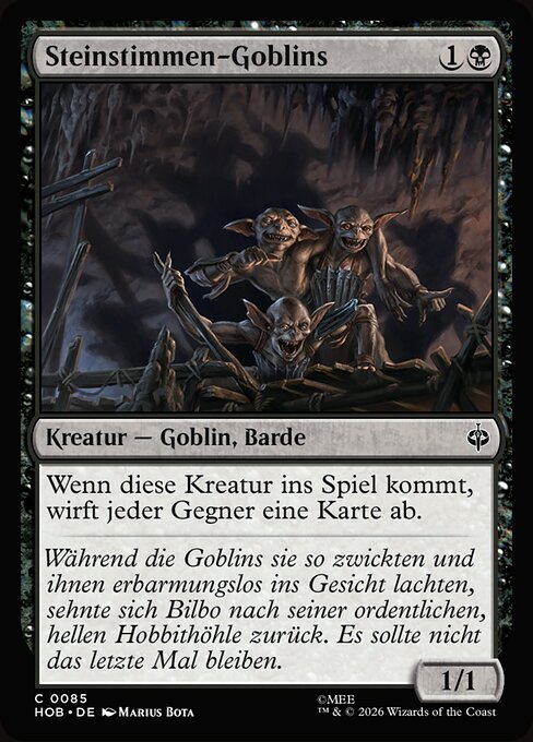 Stony-Voiced Goblins