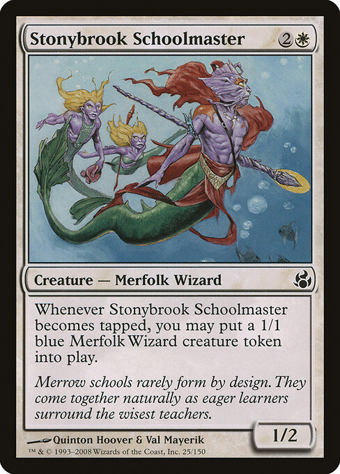 Stonybrook Schoolmaster - Morningtide Magic card