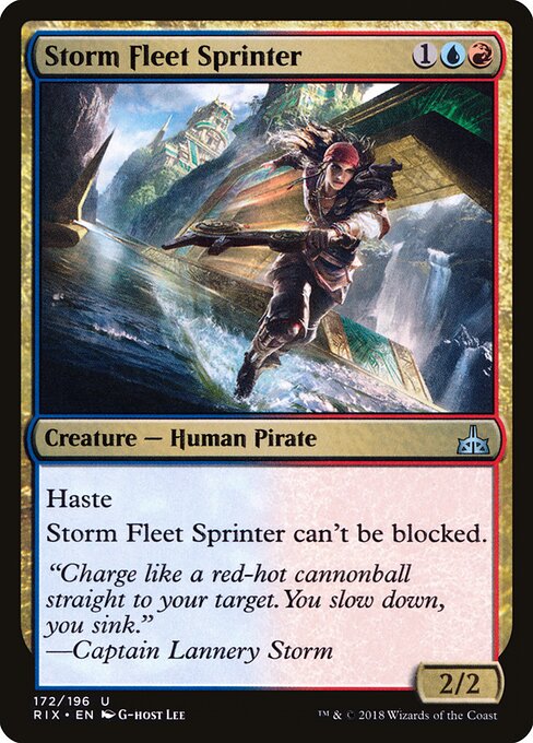 Storm Fleet Sprinter - Rivals of Ixalan Magic card