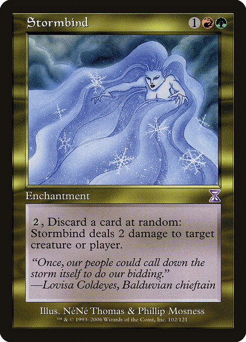 Stormbind - Time Spiral Timeshifted Magic card