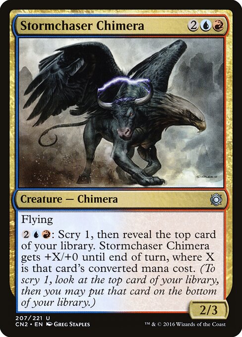 Stormchaser Chimera - Conspiracy: Take the Crown Magic card
