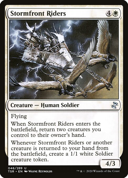 Stormfront Riders - Time Spiral Remastered Magic card
