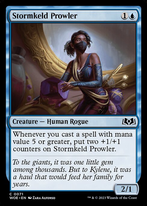 Stormkeld Prowler - Wilds of Eldraine Magic card