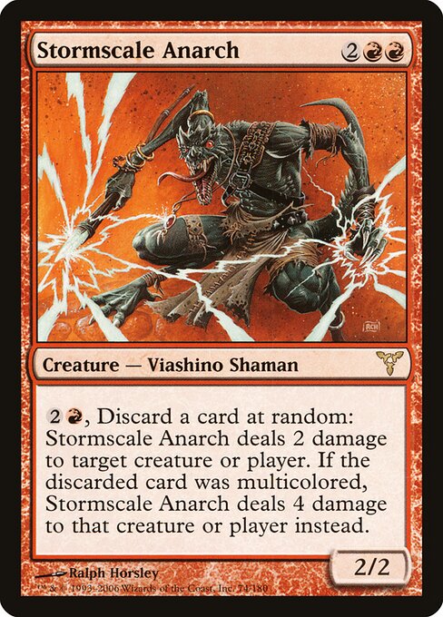 Stormscale Anarch - Dissension Magic card