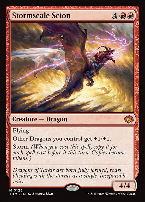 Stormscale Scion - Tarkir: Dragonstorm Magic card