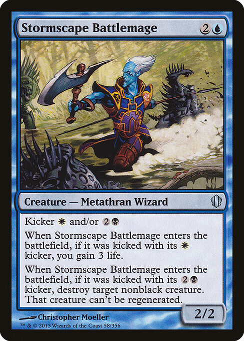 Stormscape Battlemage - Commander 2013 Magic card