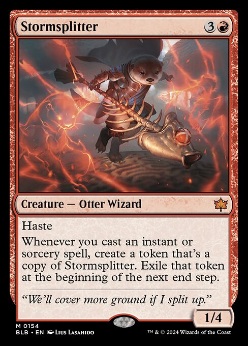 Stormsplitter - Bloomburrow Magic card
