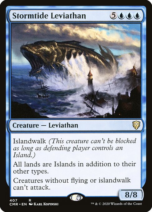 Stormtide Leviathan - Commander Legends Magic card