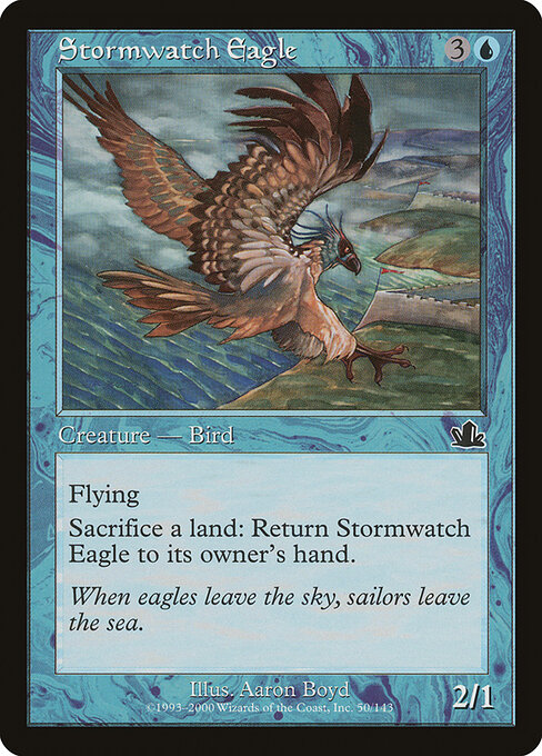 Stormwatch Eagle - Prophecy Magic card