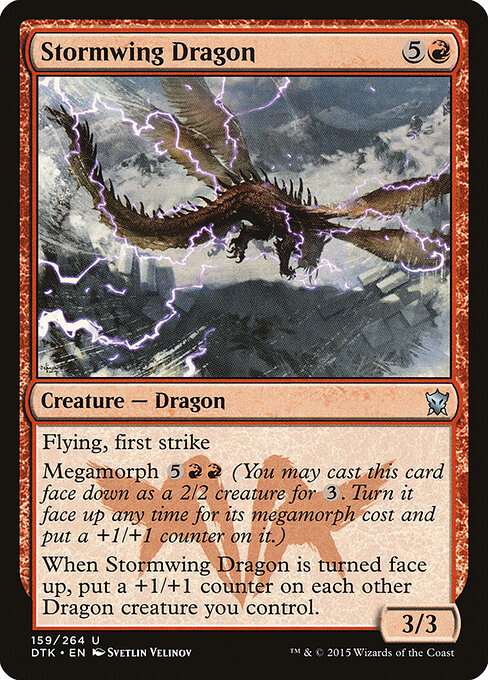 Stormwing Dragon - Dragons of Tarkir Magic card