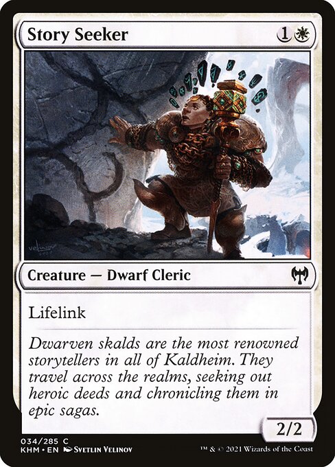 Story Seeker - Kaldheim Magic card